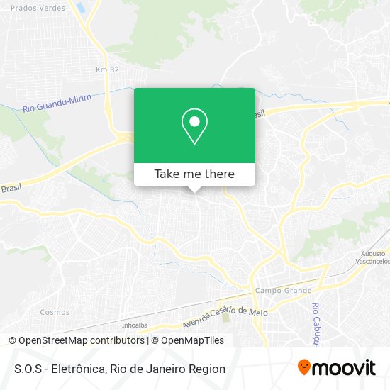 S.O.S - Eletrônica map
