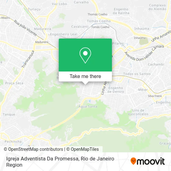 Igreja Adventista Da Promessa map