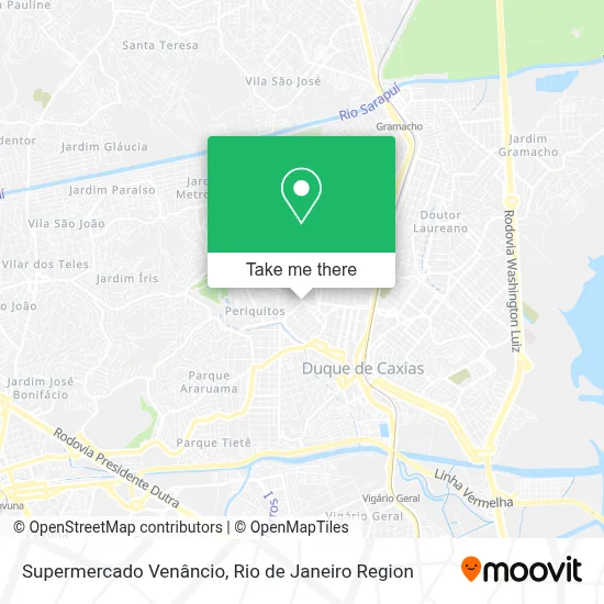 Supermercado Venâncio map