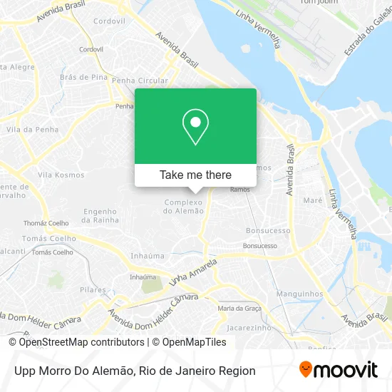 Upp Morro Do Alemão map