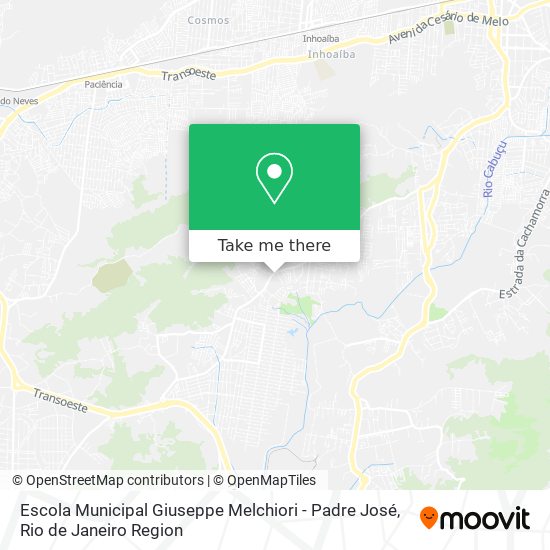Escola Municipal Giuseppe Melchiori - Padre José map