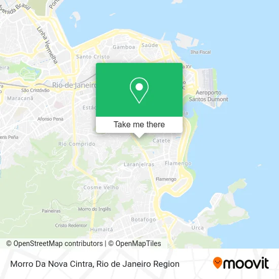 Morro Da Nova Cintra map