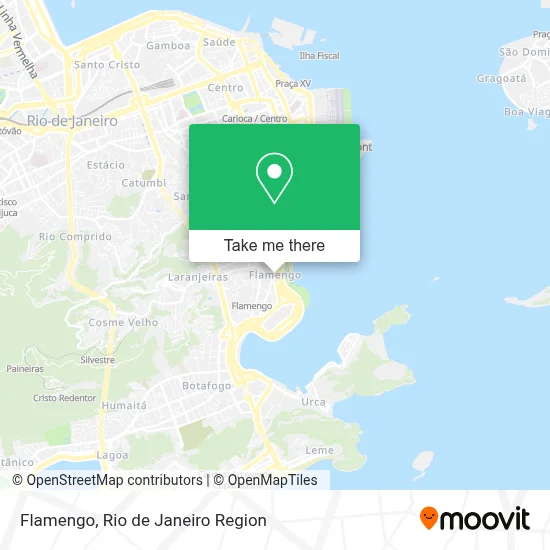 Flamengo map