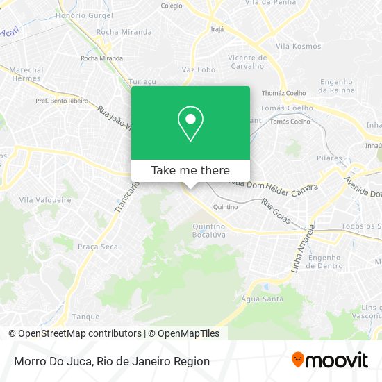 Morro Do Juca map