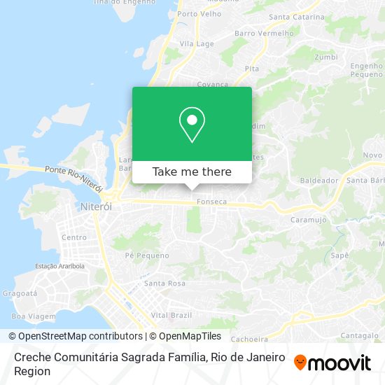 Creche Comunitária Sagrada Família map