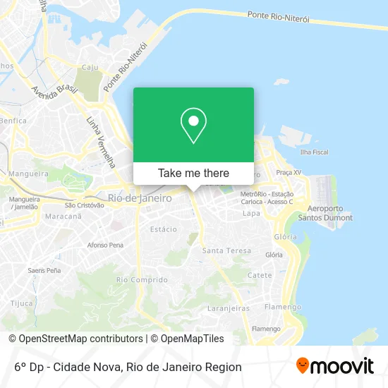 6º Dp - Cidade Nova map