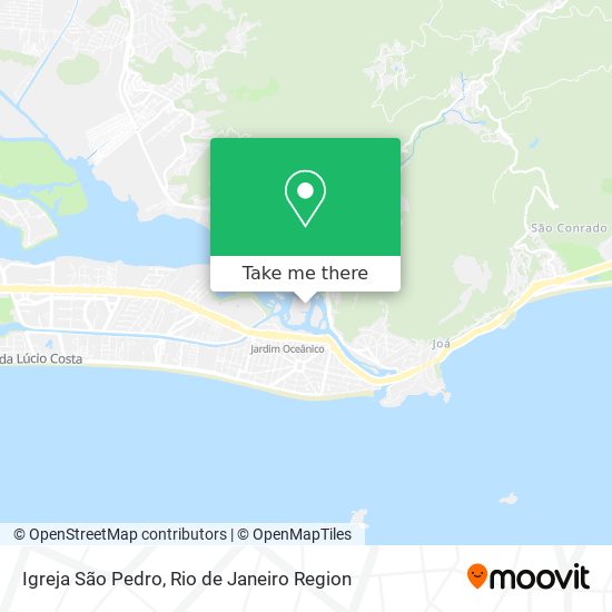 Mapa Igreja São Pedro