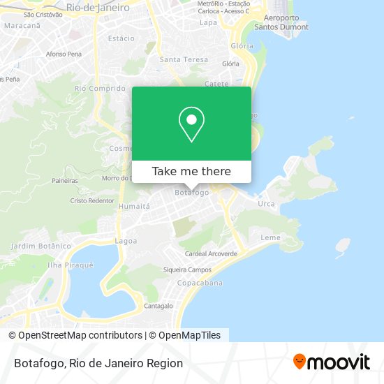 Mapa Botafogo