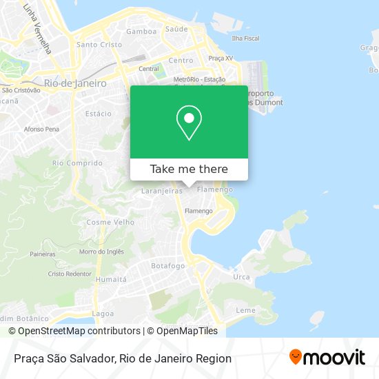 Praça São Salvador map