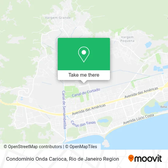 Condomínio Onda Carioca map