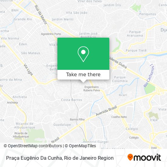 Praça Eugênio Da Cunha map