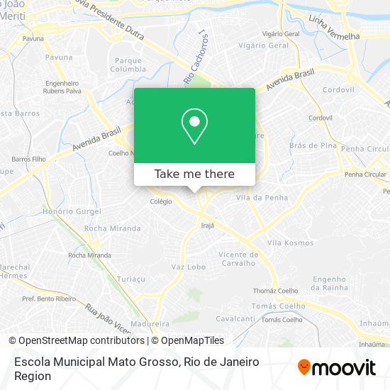 Escola Municipal Mato Grosso map