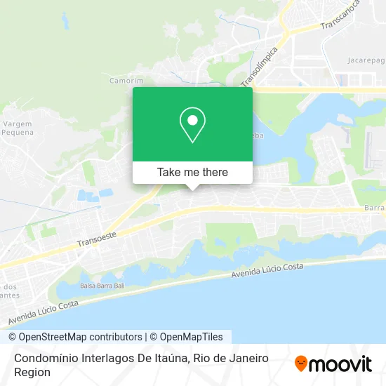 Condomínio Interlagos De Itaúna map