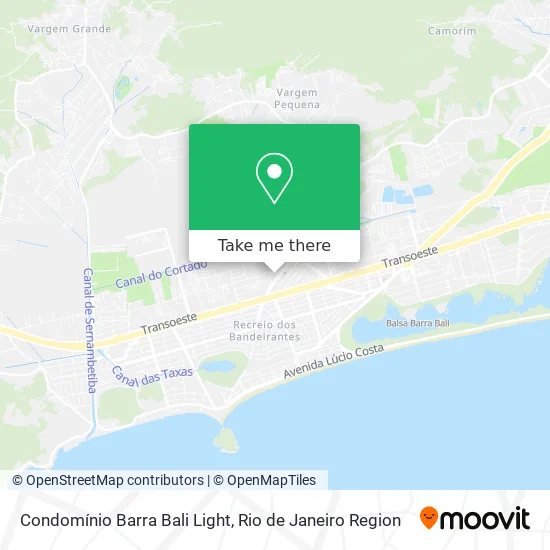 Condomínio Barra Bali Light map