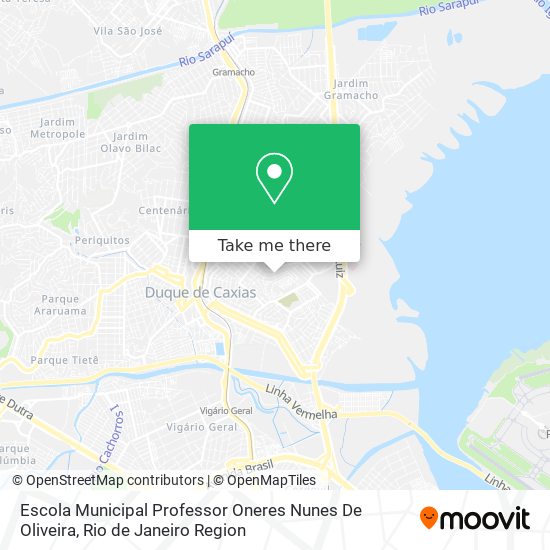 Escola Municipal Professor Oneres Nunes De Oliveira map