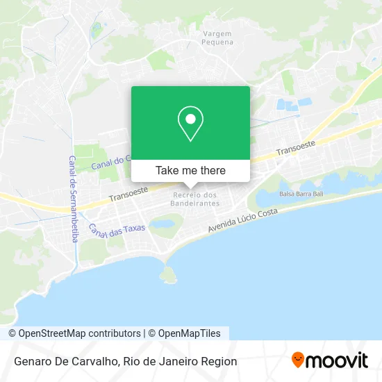 Genaro De Carvalho map