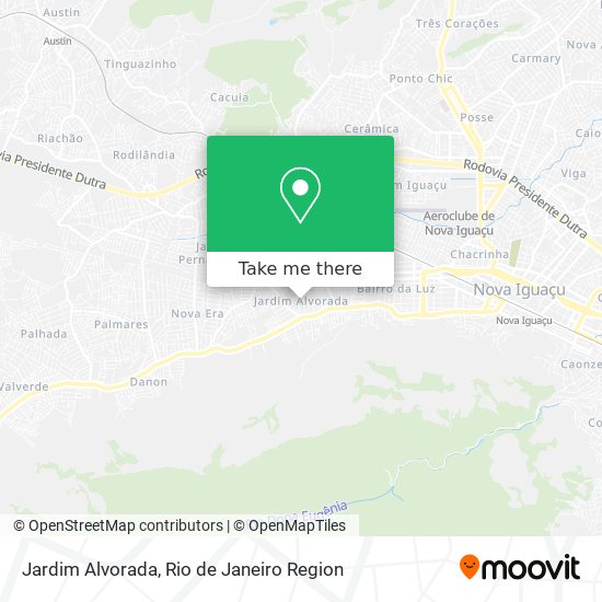 Mapa Jardim Alvorada