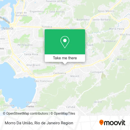 Morro Da União map