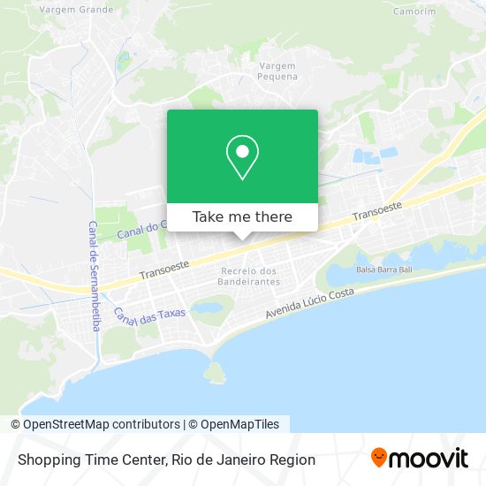 Mapa Shopping Time Center