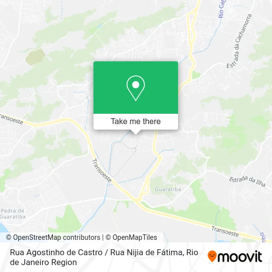 Rua Agostinho de Castro / Rua Nijia de Fátima map