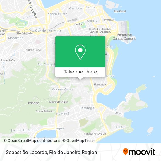 Sebastião Lacerda map