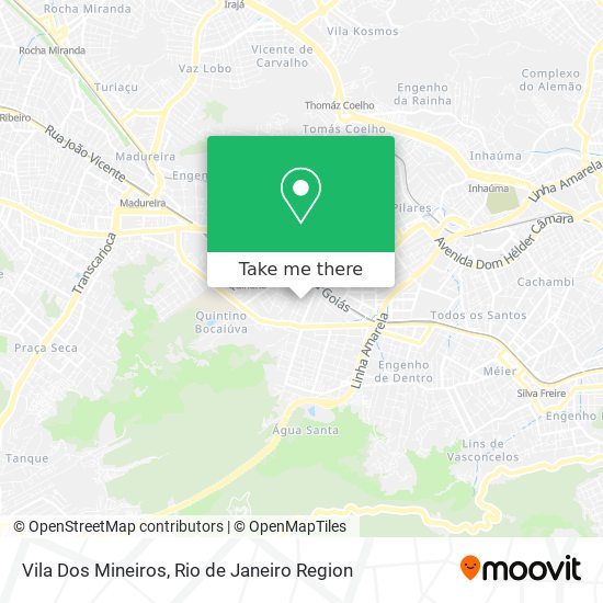 Vila Dos Mineiros map