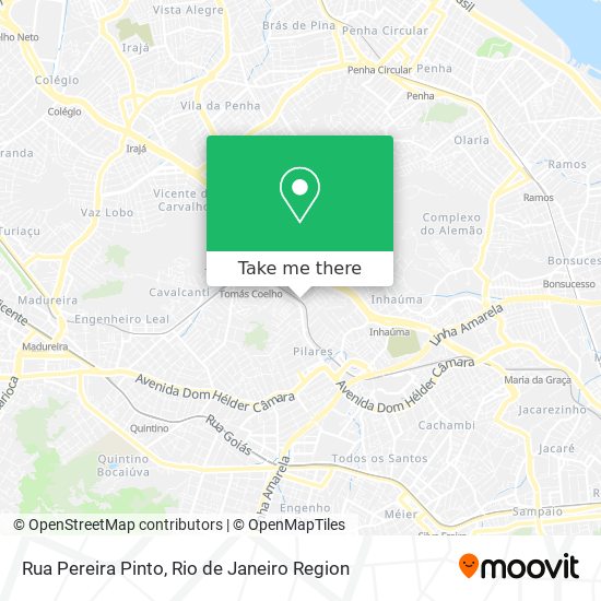 Rua Pereira Pinto map