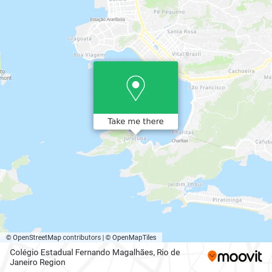 Colégio Estadual Fernando Magalhães map