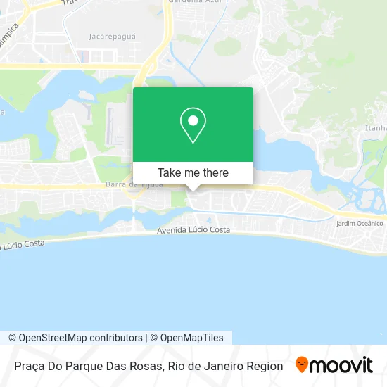 Praça Do Parque Das Rosas map