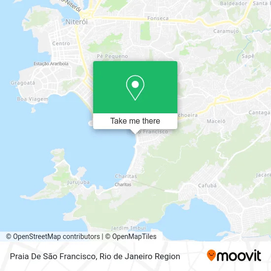 Praia De São Francisco map