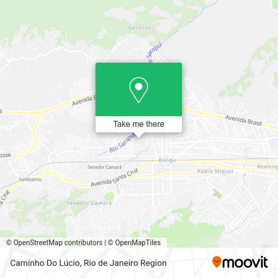 Caminho Do Lúcio map
