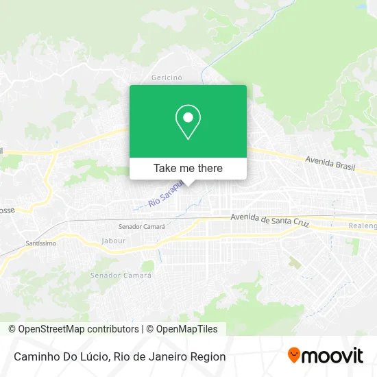 Caminho Do Lúcio map