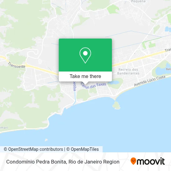 Condomínio Pedra Bonita map