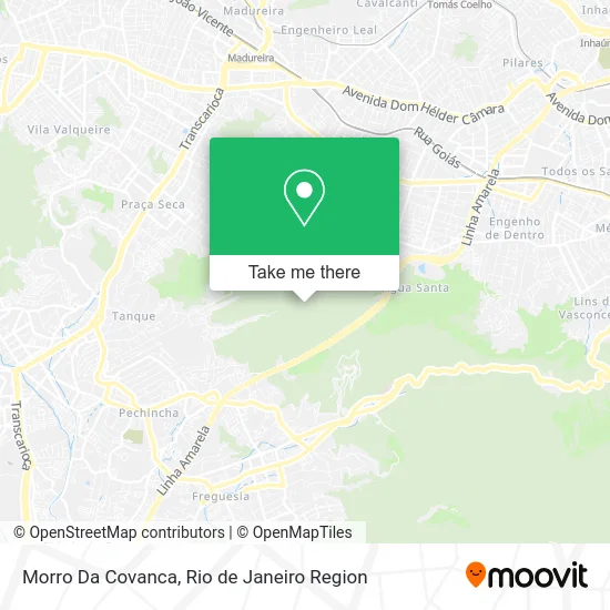 Morro Da Covanca map