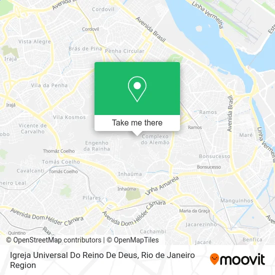 Igreja Universal Do Reino De Deus map