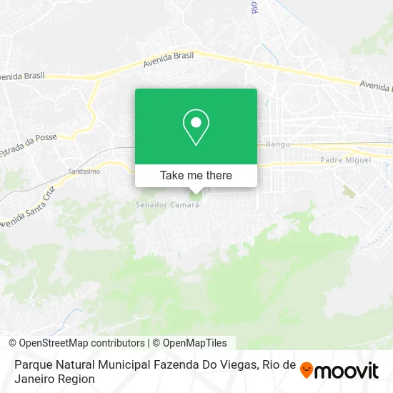 Parque Natural Municipal Fazenda Do Viegas map