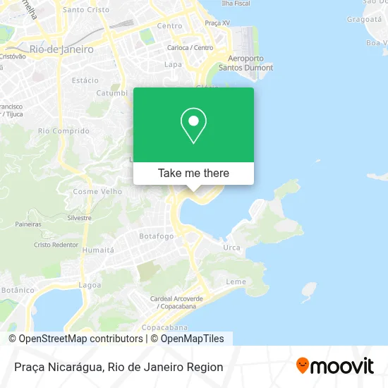 Praça Nicarágua map