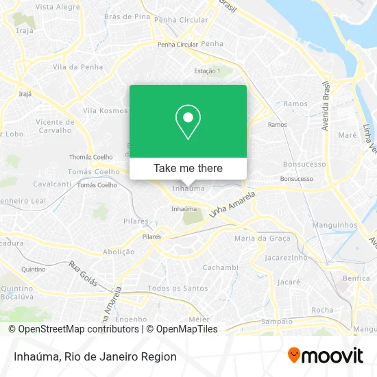 Inhaúma map