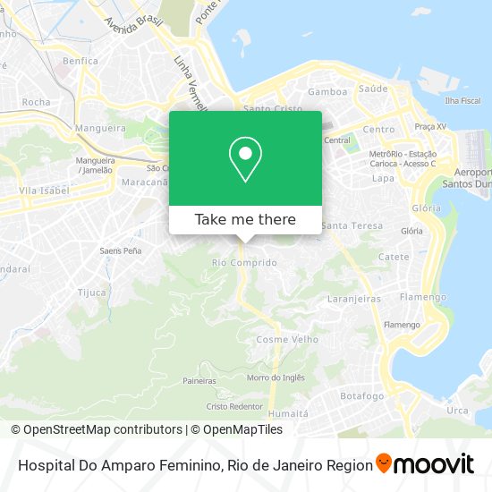 Hospital Do Amparo Feminino map