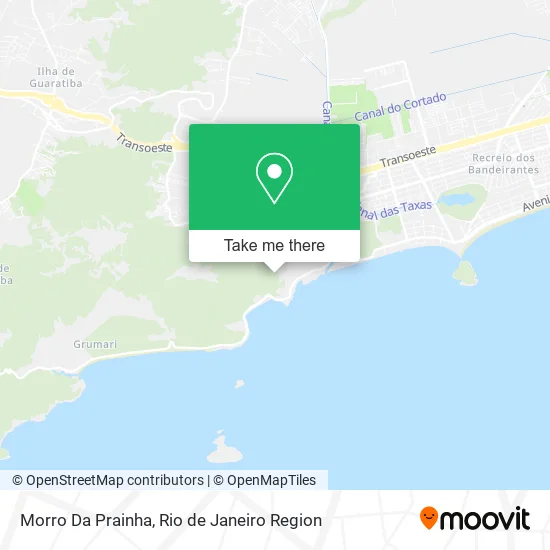 Morro Da Prainha map