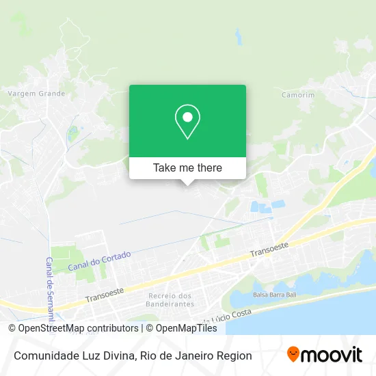 Comunidade Luz Divina map