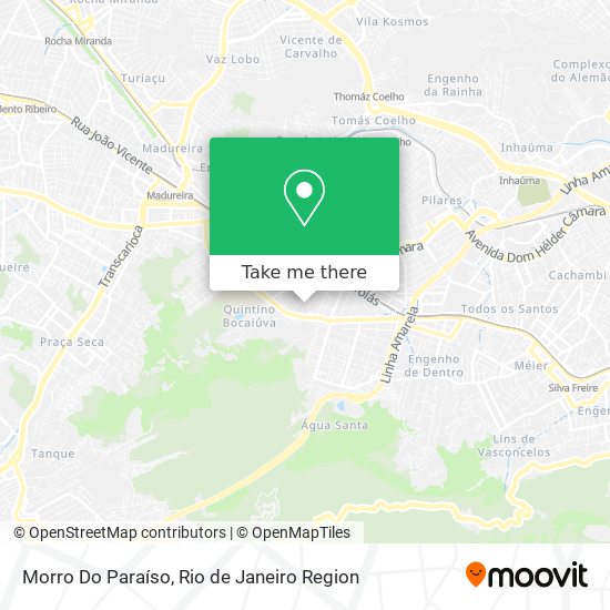 Morro Do Paraíso map