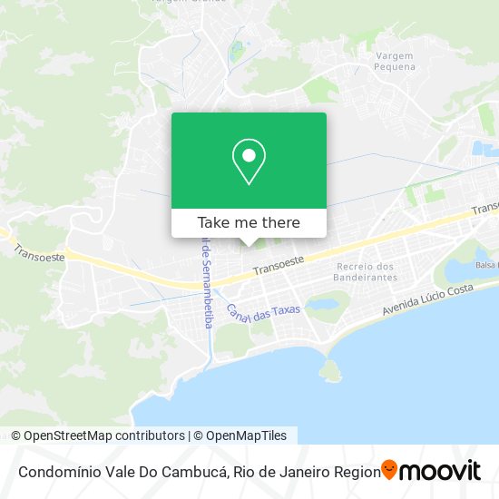 Condomínio Vale Do Cambucá map