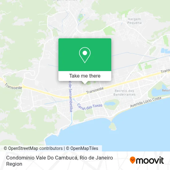 Condomínio Vale Do Cambucá map