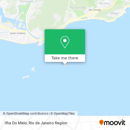 Ilha Do Meio map