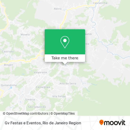 Gv Festas e Eventos map
