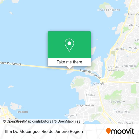 Ilha Do Mocanguê map