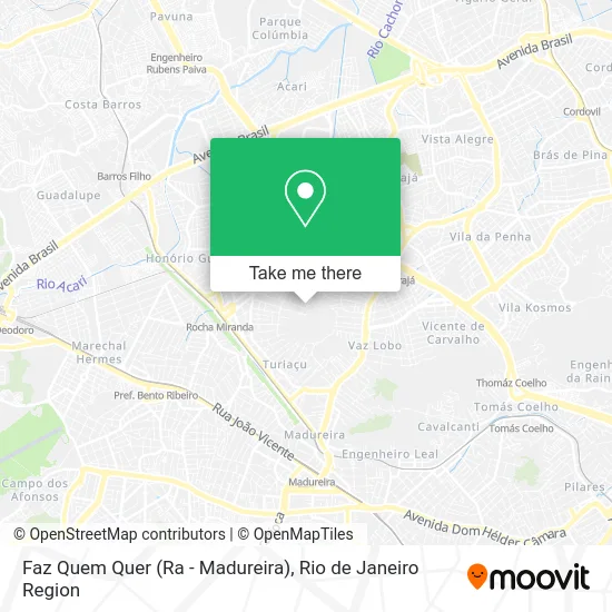 Faz Quem Quer (Ra - Madureira) map