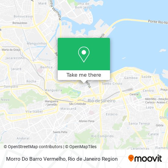 Morro Do Barro Vermelho map