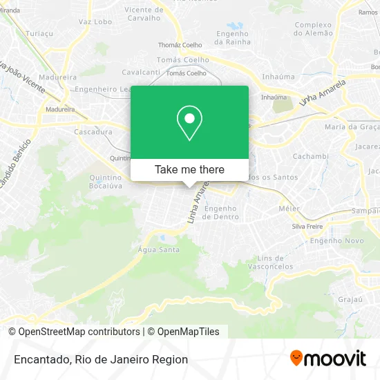 Encantado map